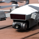 The infrared sensor, 1080p camera, and two-axis gimbal on the front of the Spark makes it look a bit like a Star Wars character.